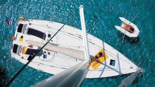 Navegación en velero por Ibiza