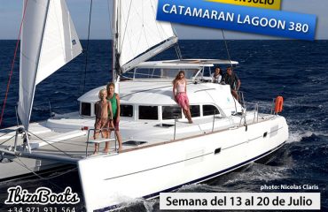 Alquiler catamaran ibiza lagoon380 promocion